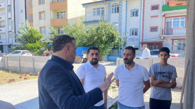 BAHÇELİEVLER MAHALLESİ PARKIMIZIN YAPIMINDA SONA YAKLAŞIYORUZ