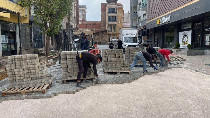 Kilit Parke Yol Yapım Çalışmalarımızı Sürdürüyoruz.