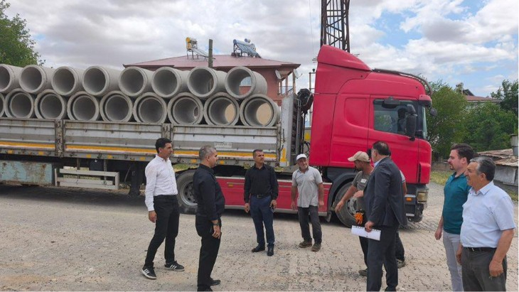 YAĞMUR SUYU ALT YAPI ÇALIŞMALARI ARALIKSIZ DEVAM EDİYOR